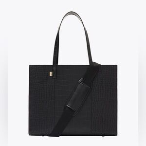 BÉIS Large Work Tote in Croc